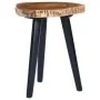 Mesa de centro de madera de teca maciza 40x45 cm de vidaXL, Mesas de centro - Ref: Foro24-281650, Precio: 80,21 €, Descuento: %