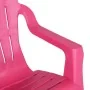 Sillas de jardín niños 2 uds aspecto madera PP rosa 37x34x44 cm de vidaXL, Sillas de jardín - Ref: Foro24-364741, Precio: 51,...