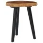 Mesa de centro de madera de teca maciza 40x45 cm de vidaXL, Mesas de centro - Ref: Foro24-281650, Precio: 80,21 €, Descuento: %