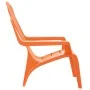Sillas jardín niños 2 uds aspecto madera PP naranja 37x34x44 cm de vidaXL, Sillas de jardín - Ref: Foro24-364742, Precio: 54,...