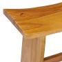Massiver Teakholz-Hocker von vidaXL, Klapphocker und Stühle - Ref: Foro24-281655, Preis: 158,43 €, Rabatt: %