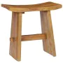 Massiver Teakholz-Hocker von vidaXL, Klapphocker und Stühle - Ref: Foro24-281655, Preis: 158,43 €, Rabatt: %