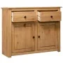 Sideboard aus massivem Kiefernholz im Panama-Stil, 93 x 40 x 80 cm von vidaXL, Sideboards - Ref: Foro24-282697, Preis: 168,67...