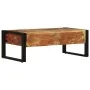 Mesa de centro 3 cajones madera maciza reciclada 100x50x35 cm de vidaXL, Mesas de centro - Ref: Foro24-244941, Precio: 183,22...