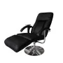 Sillón de masaje de cuero sintético negro de vidaXL, Sillones de masaje eléctricos - Ref: Foro24-240064, Precio: 227,20 €, De...