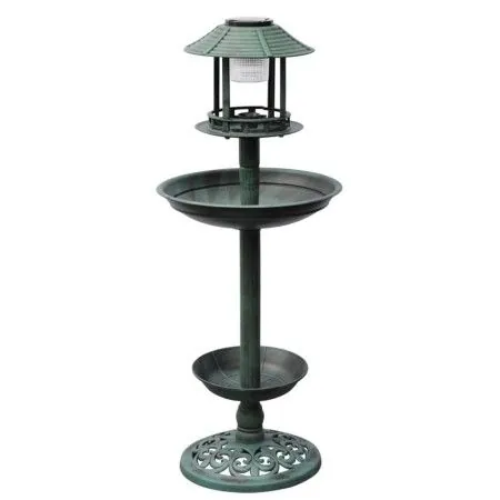 Solar Lighted Bird Bath/Feeder by vidaXL, Birdbaths - Ref: Foro24-40537, Price: 47,44 €, Discount: %