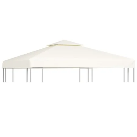 Gazebo replacement cover 310 g/m² cream white 3x3 m by vidaXL, Covers for tents and gazebos - Ref: Foro24-40874, Price: 63,33...
