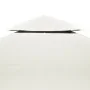Gazebo replacement cover 310 g/m² cream white 3x3 m by vidaXL, Covers for tents and gazebos - Ref: Foro24-40874, Price: 63,33...