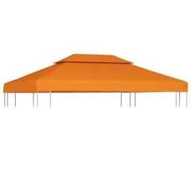 Gazebo replacement cover 310 g/m² orange 3x4 m by vidaXL, Covers for tents and gazebos - Ref: Foro24-40883, Price: 74,71 €, D...