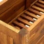 Arriate de madera de acacia 76x27,6x25 cm de vidaXL, Maceteros y jardineras - Ref: Foro24-41771, Precio: 67,43 €, Descuento: %