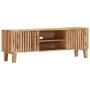 Mueble para TV de madera maciza de acacia 130x30x45 cm de vidaXL, Muebles TV - Ref: Foro24-282739, Precio: 222,33 €, Descuent...
