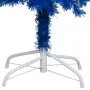 Árbol de Navidad preiluminado con luces y bolas azul 210 cm de vidaXL, Arboles de navidad - Ref: Foro24-3077682, Precio: 99,4...