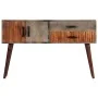 Solid gray mango wood console table 120x35x75 cm by vidaXL, Side tables - Ref: Foro24-282742, Price: 213,61 €, Discount: %